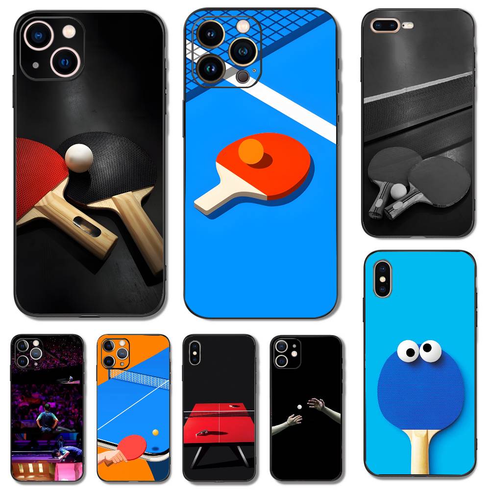 Table Tennis Logo Free - Funda Protectora para Teléfono con Diseño