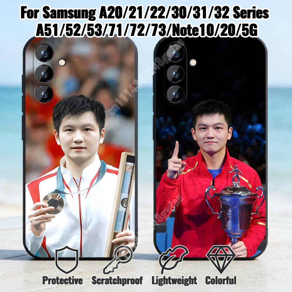 Table Tennis Logo Free - F-Fan Z-Zhendong Funda de Teléfono con
