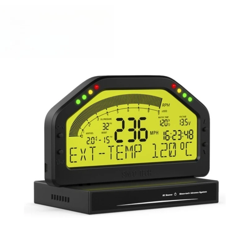 Rubber Booster Speed - Tablero de Instrumentos de Carreras 12V