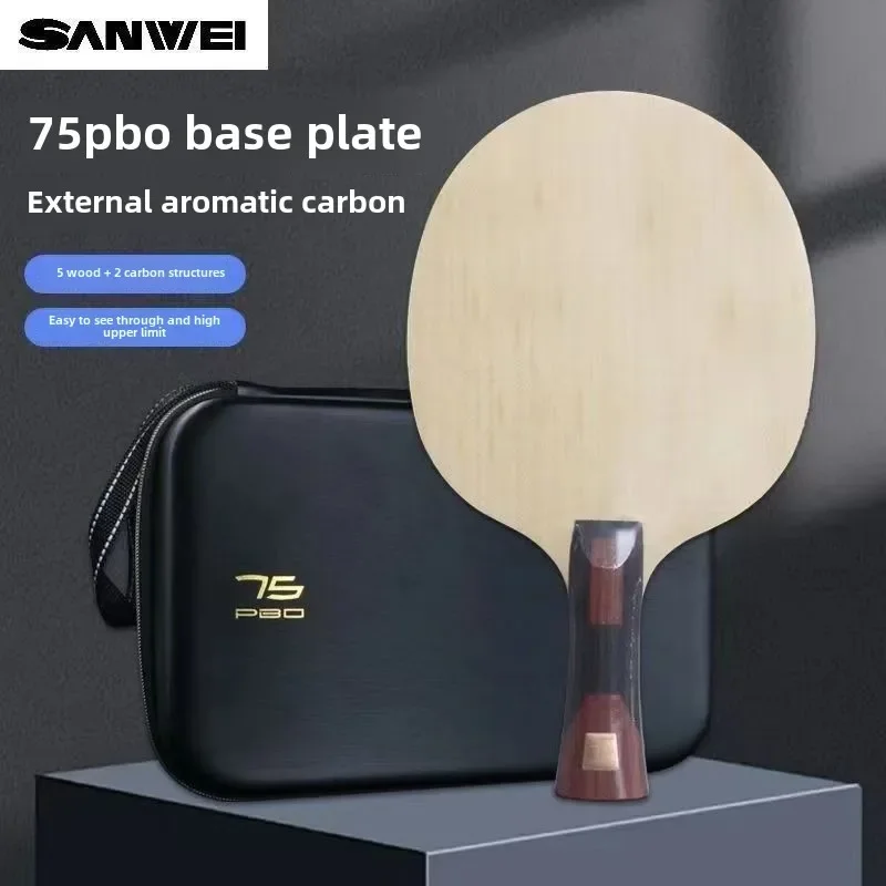 Stiga Carbon Blade - SANWEI-Lama de paleta de bate de
