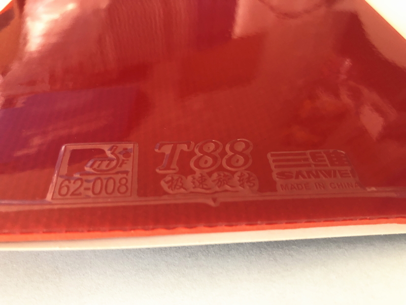 SANWEI-tenis de mesa ULTRA Spi - Table Tennis Xiom Rubber reseña y precio