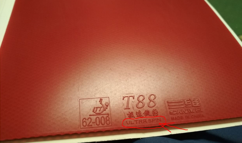 SANWEI-tenis de mesa ULTRA Spi - Table Tennis Xiom Rubber reseña y precio