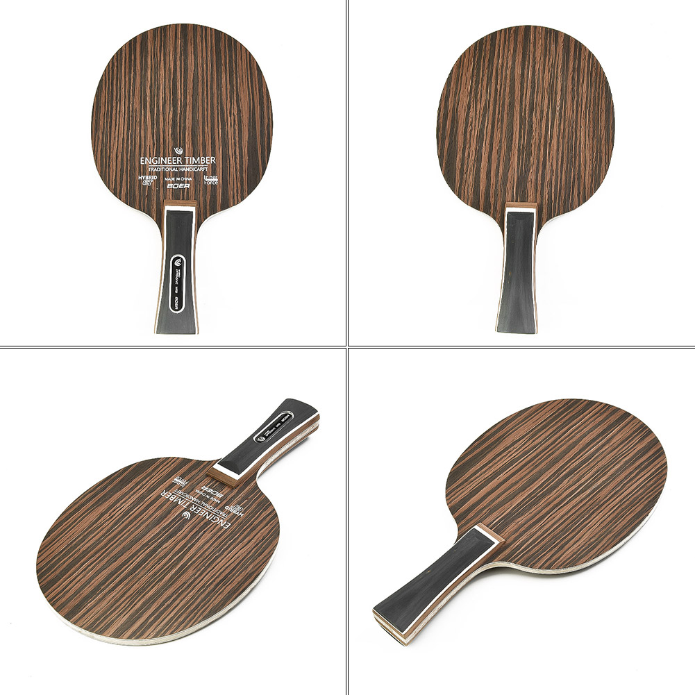 Raqueta de Ping Pong con mango - Table Tennis Forehand reseña y precio