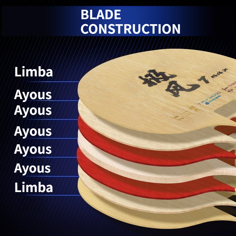 LOKI Telson Jifeng 7 Max, Raqu - Table Tennis Player reseña y precio