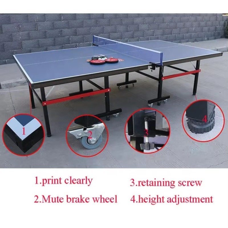 Mesas de Tenis de Mesa Persona - Table Tennis Logo Free reseña y precio