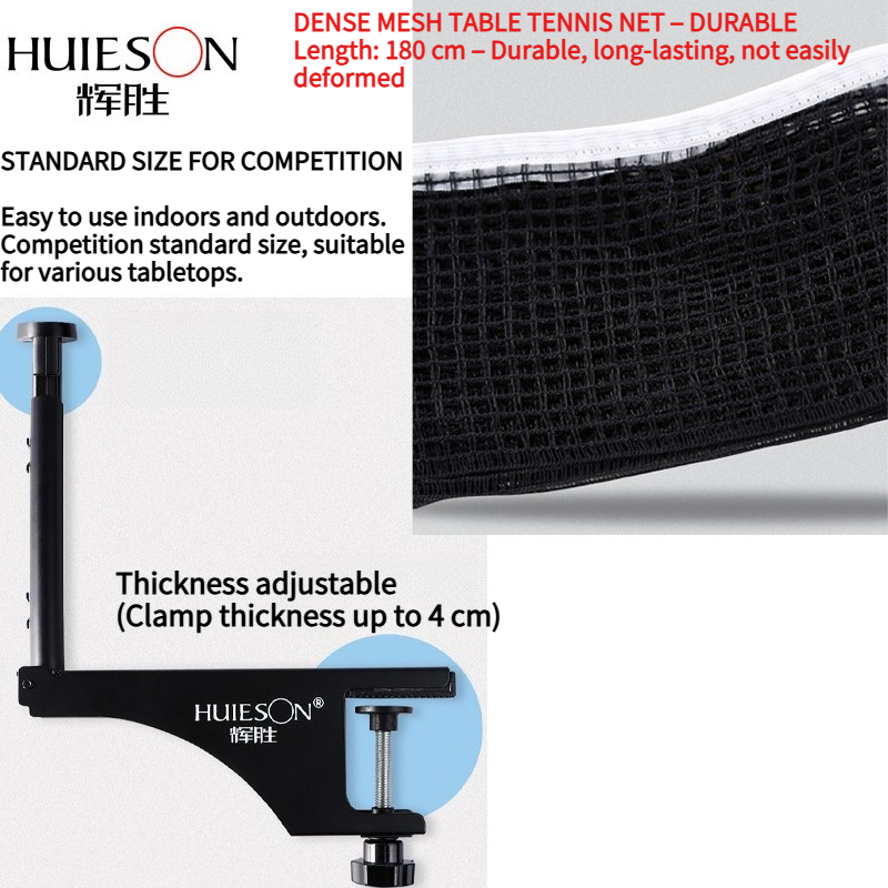 HUIESON Red y Marco de Tenis d - Table Tennis Dimension reseña y precio
