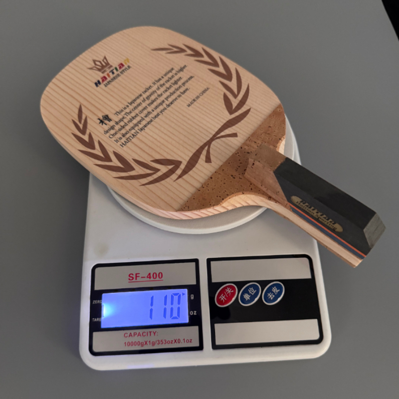 Pala de tenis de mesa Haitian  - Table Tennis In Japanese reseña y precio