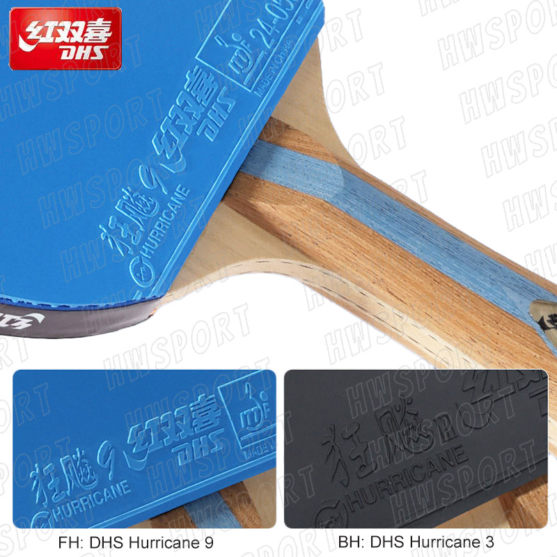 DHS-raqueta de tenis de mesa d - Table Tennis Forehand reseña y precio