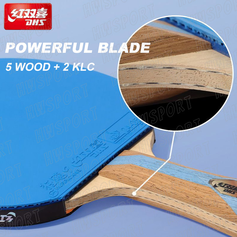 DHS-raqueta de tenis de mesa d - Table Tennis Forehand reseña y precio