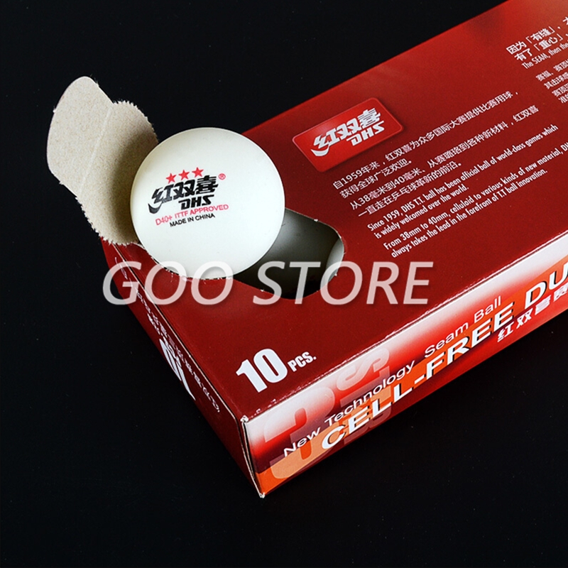 DHS 3-star D40 + pelotas de te - Table Tennis Robot reseña y precio