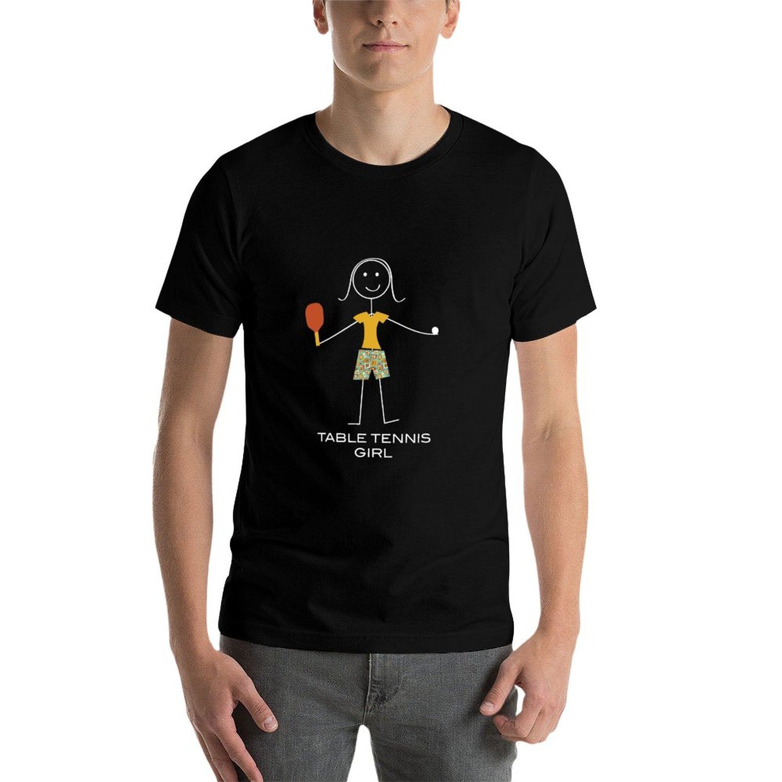 Camiseta Divertida para Mujer  - Table Tennis Basic reseña y precio