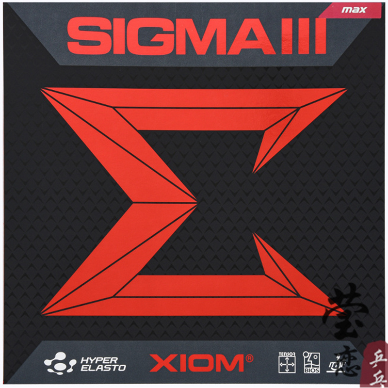 Goma de tenis de mesa XIOM SIG - Table Tennis Xiom reseña y precio