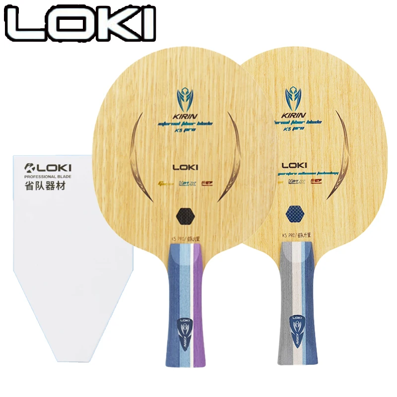 LOKI Kirin K5 PRO hoja de teni - Table Tennis Training reseña y precio