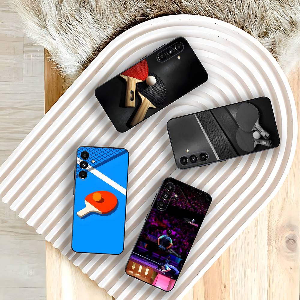 Funda de teléfono con raqueta  - Table Tennis Logo Free reseña y precio