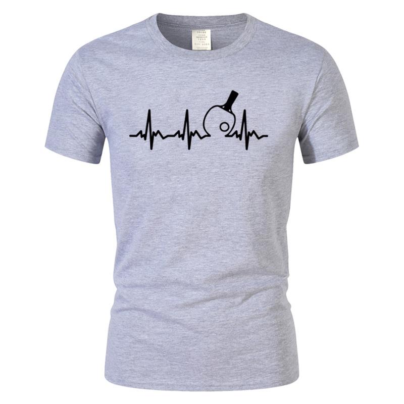 Camiseta de algodón para hombr - Table Tennis Basic reseña y precio