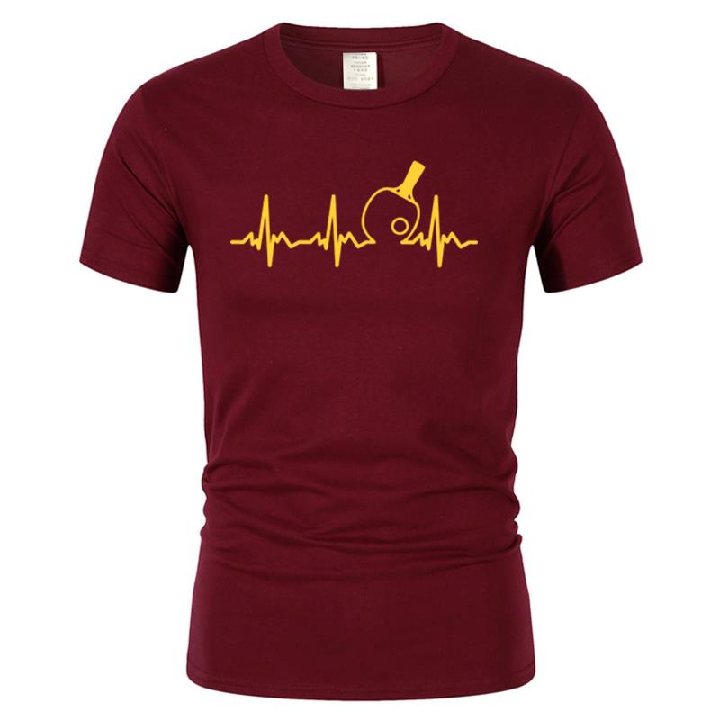 Camiseta de algodón para hombr - Table Tennis Basic reseña y precio