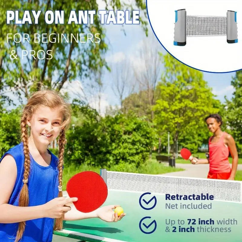 Red de tenis de mesa en cualqu - Table Tennis Online reseña y precio