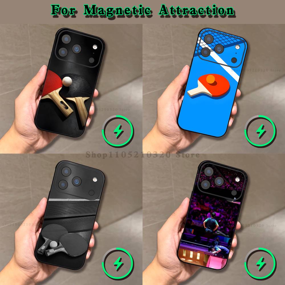 Funda para Teléfono con Diseño - Table Tennis Logo Free reseña y precio