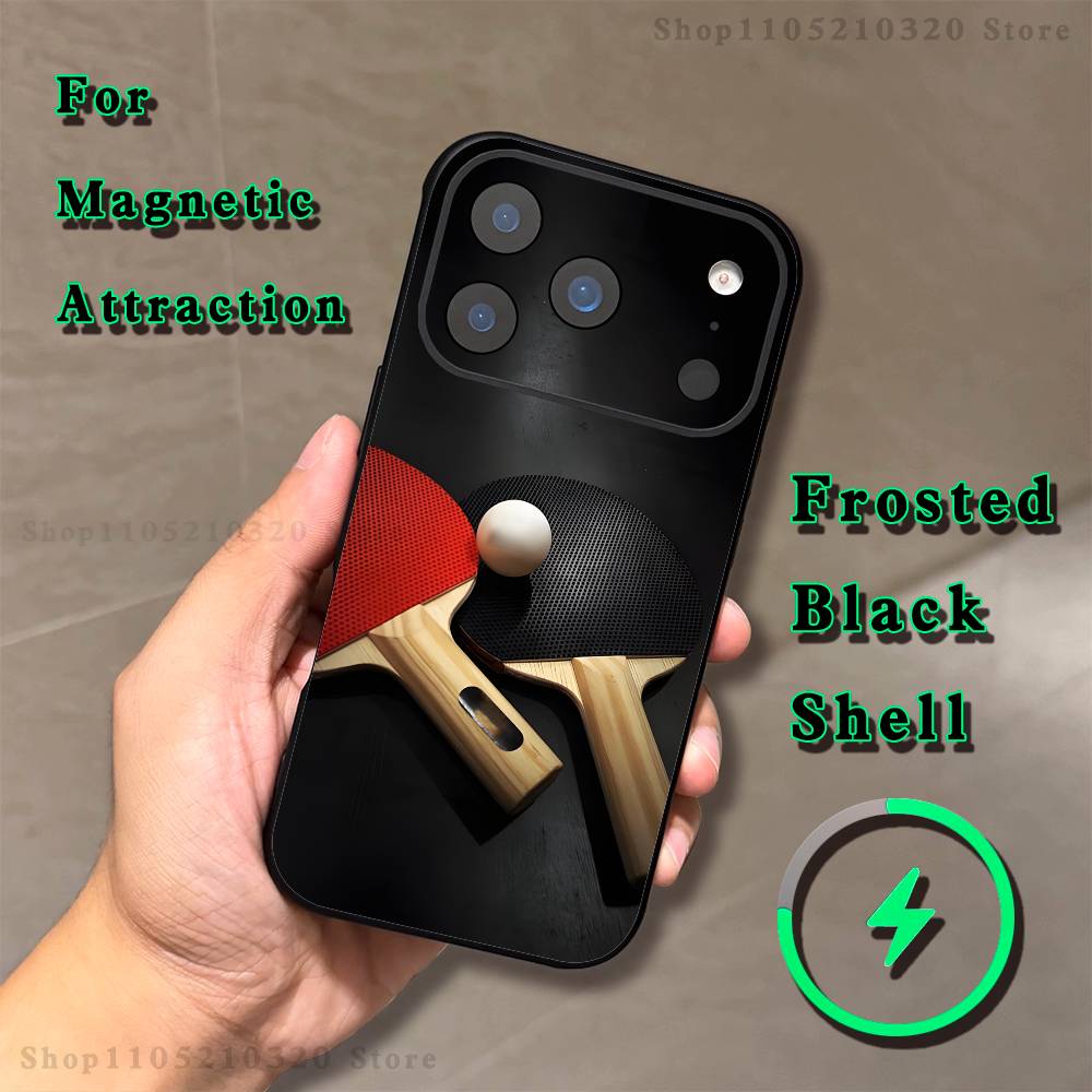 Funda para Teléfono con Diseño - Table Tennis Logo Free reseña y precio