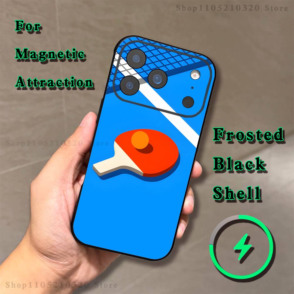 Funda para Teléfono con Diseño - Table Tennis Logo Free reseña y precio