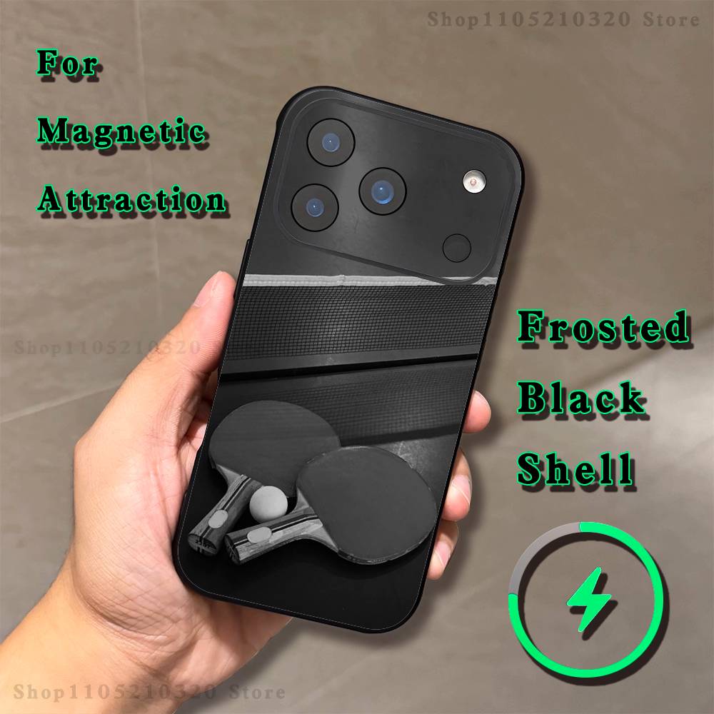 Funda para Teléfono con Diseño - Table Tennis Logo Free reseña y precio