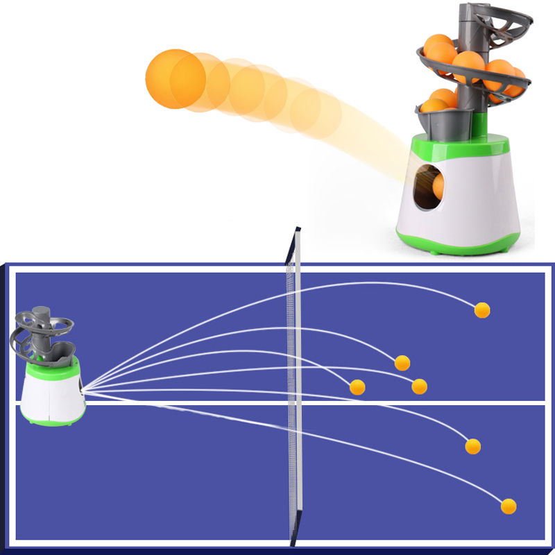 Mini Robot de tenis de mesa co - Table Tennis Player reseña y precio