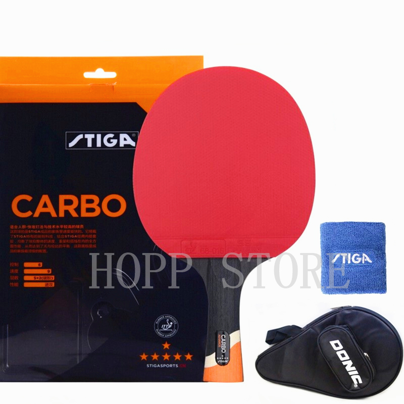 Raqueta de tenis de mesa STIGA - Stiga Carbon Blade reseña y precio
